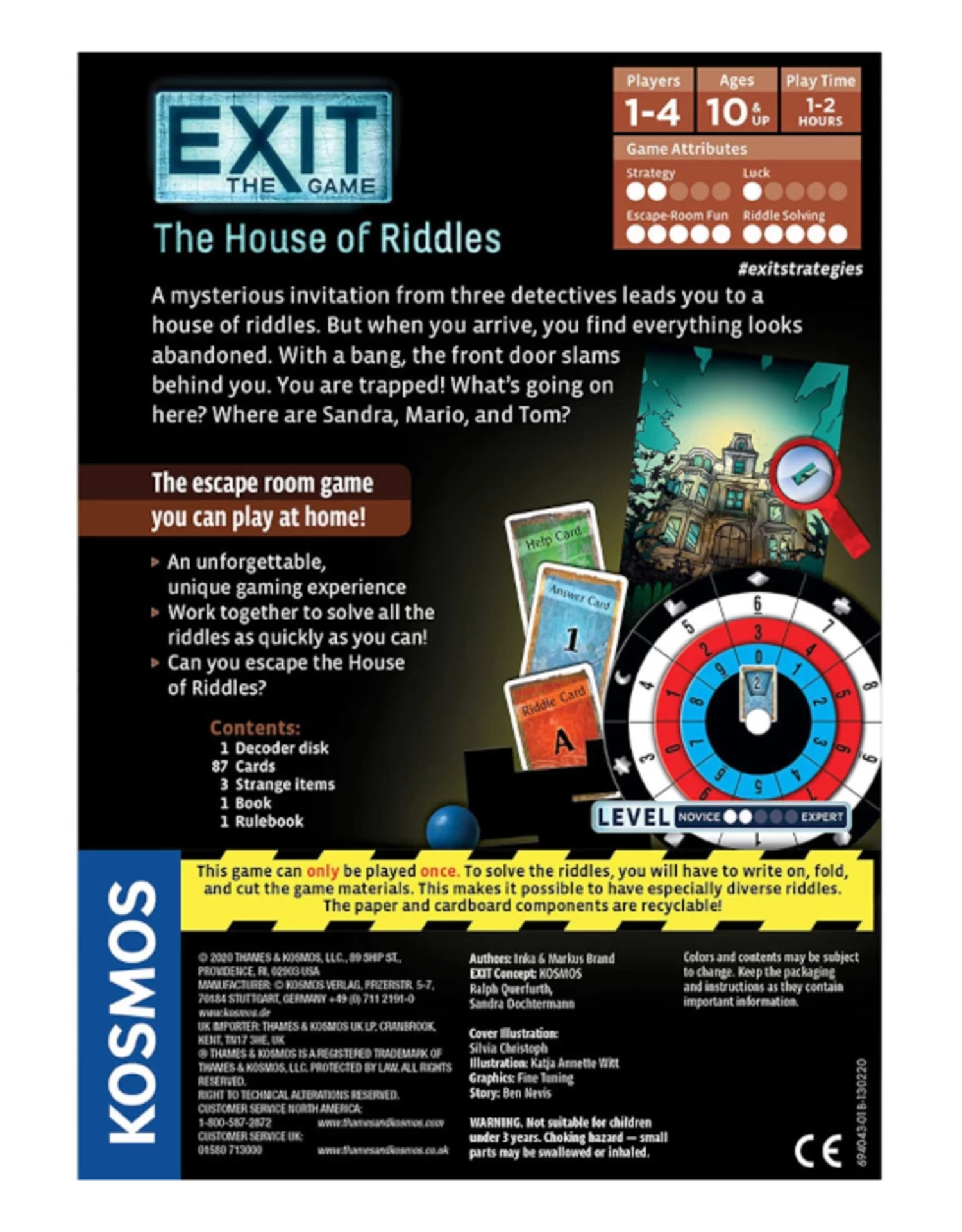 Thames & Kosmos Exit The Game - The House Of Riddles - Image 3