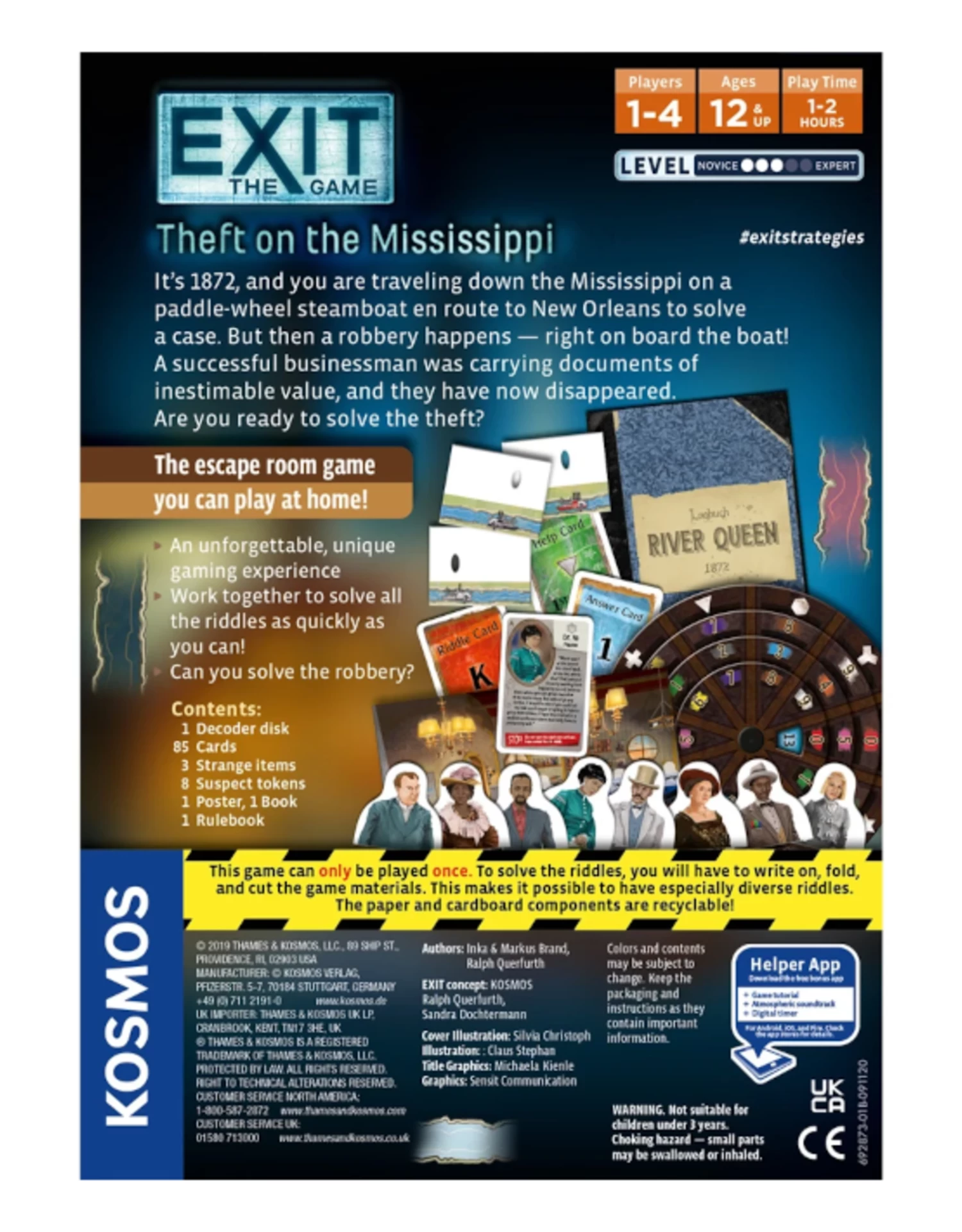 Thames & Kosmos Exit The Game - Theft On The Mississippi - Image 3