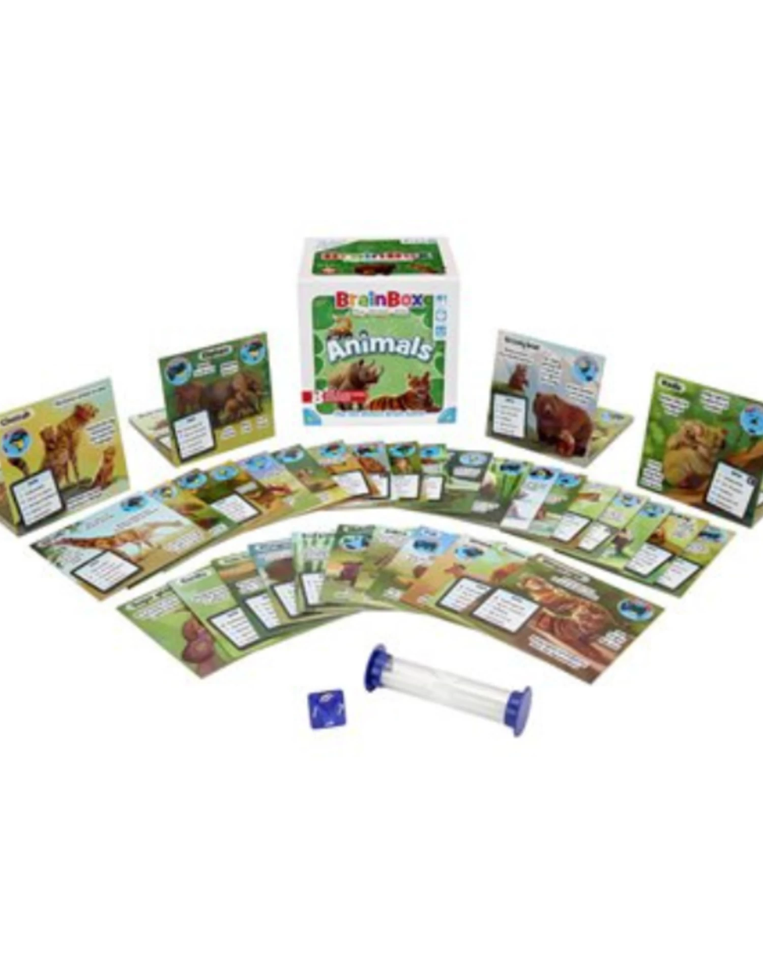 The Green Board Game Co - Brainbox: Animals - Image 3