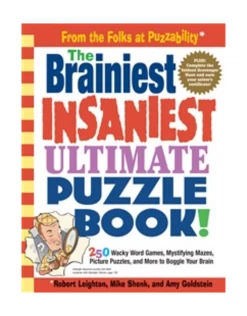 Book - The Brainiest Insaniest Ultimate Puzzle Book!