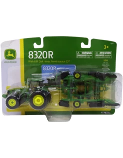 Tomy - Ertl - 1:64 John Deere 8320R With 637 Disk