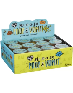 Toysmith - Joke In A Jar - Poop & Vomit