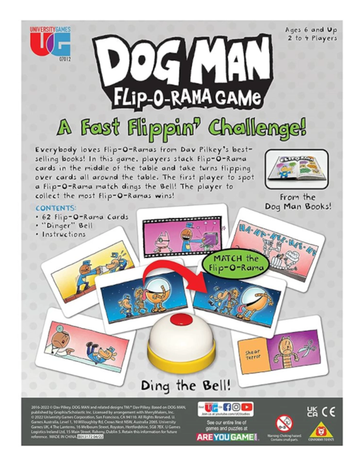 University Games - Dog Man: Flip-O-Rama - Image 2