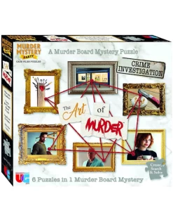 University Games - Murder Mystery Case File Puzzle: The Art Of Murder