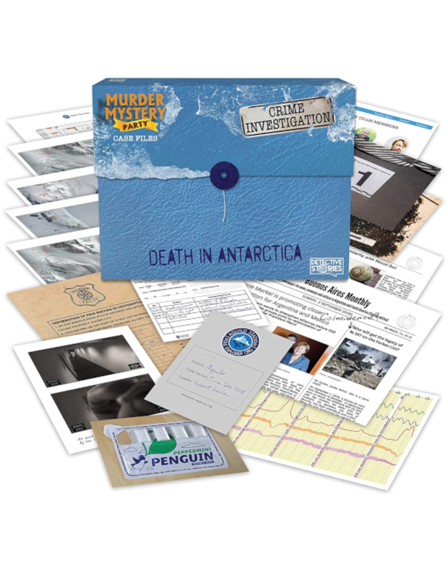 University Games - Murder Mystery Party: Death In Antarctica - Image 2