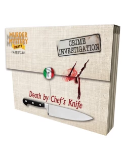 University Games - Murder Mystery Party: Death By Chef's Knife