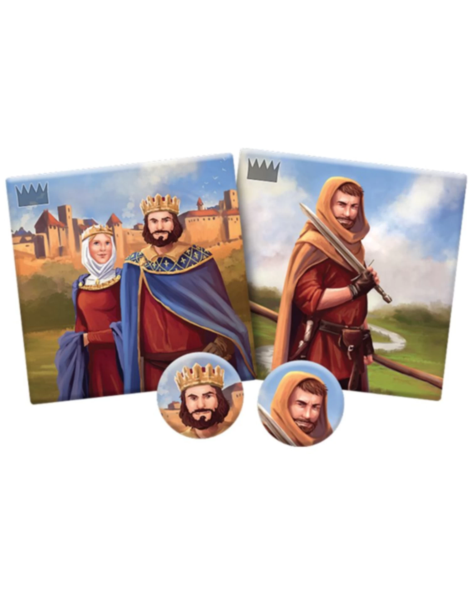 Z-Man Games - Carcassonne: Expansion #6 Count, King, & Robber - Image 2